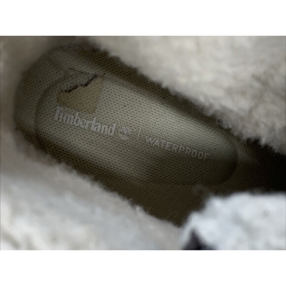 Timberland Women's Jayne Waterproof Fleece Fold Down Boots Dark Gray Women's 9 M - Picture 16 of 16